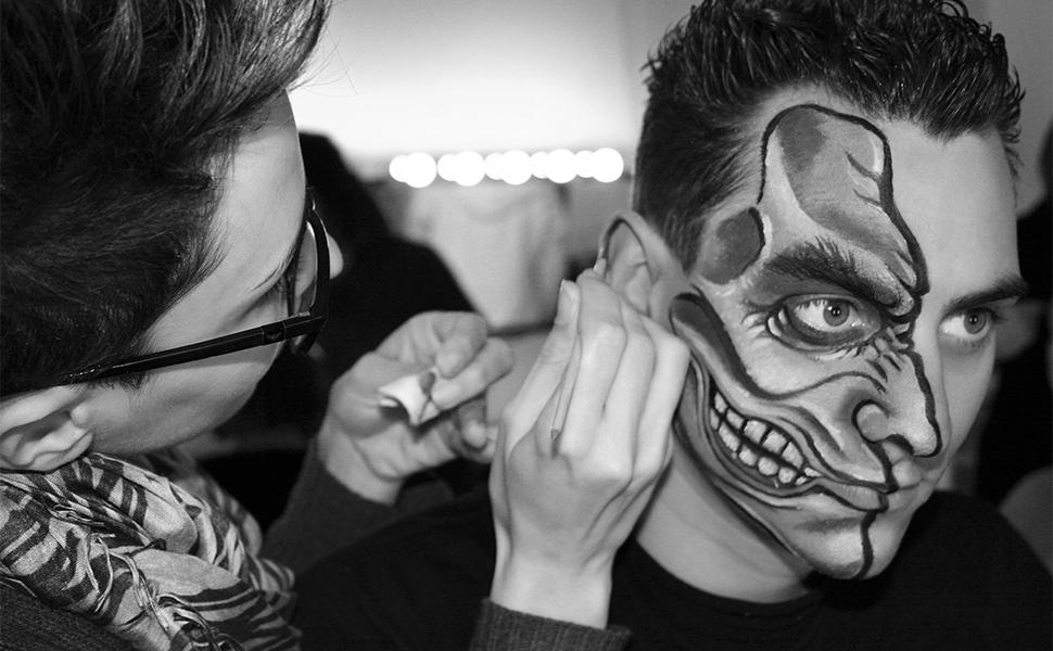 fashion backstage makeup artist hairstylist elena santini